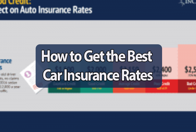 How to Get the Best Car Insurance Rates